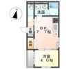 アプリコットDの間取り画像