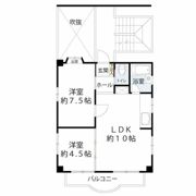 フレス鵠沼海岸ビルの間取り画像