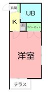 レオパレス桜台の間取り画像