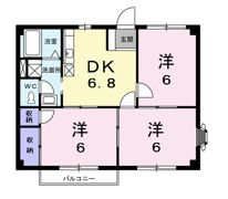 カーム大町の間取り画像