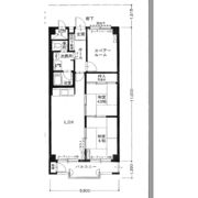 東建座間ハイツ4号棟西館の間取り画像