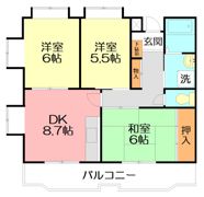 第2サニーハイツの間取り画像