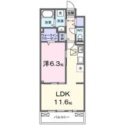 ホクレアの間取り画像