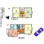 綾部貸家の間取り画像