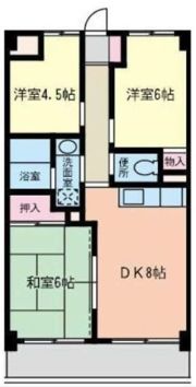 ラフィネ相武台IIの間取り画像
