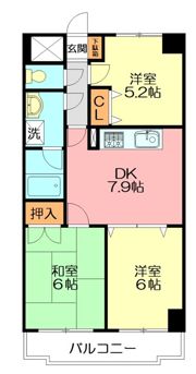 ウエストバレー壱番館の間取り画像