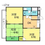 エトアール浜田の間取り画像