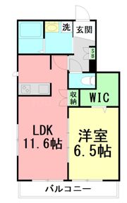 ル ガルデニアの間取り画像