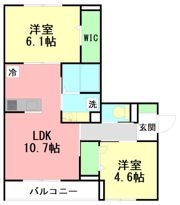 Forest・Kの間取り画像
