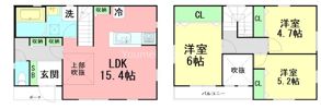 スペランツァCの間取り画像