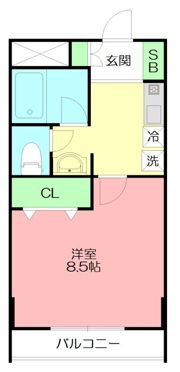 リベルタ湘南の間取り画像