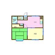 レインボー湘南Aの間取り画像