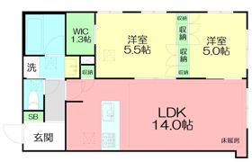 Vent Vert Tsujidoの間取り画像