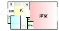 Aube藤沢の間取り画像