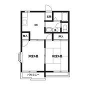 なでしこハイムの間取り画像