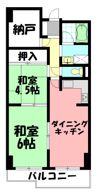 ソシエ弐番館の間取り画像