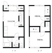 小川テラスハウス3の間取り画像