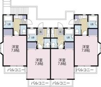 ピュアコートSANADAの間取り画像