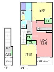 ラ・プルミエールII番館の間取り画像
