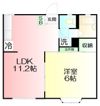 フレグランス湘南llの間取り画像