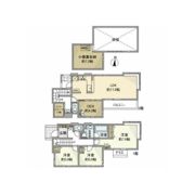 本鵠沼戸建の間取り画像