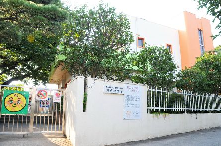 近くの神明保育園まで549m（徒歩7分）