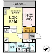 ウィステリアの間取り画像