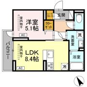 グリシーナ鵠沼石上の間取り画像