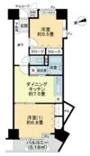シーサイド片瀬江ノ島の間取り画像