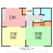 クリアスカイ湘南西富の間取り画像
