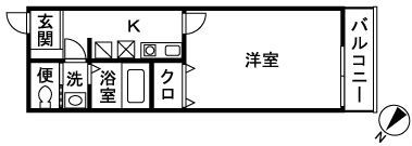 ミル シャンブルの間取り画像
