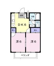 平成ハイツの間取り画像