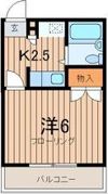 メゾンパークサイドの間取り画像