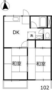 グリーンハイツの間取り画像