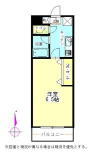 フォーエース本厚木の間取り画像
