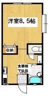 カーサフェリーチェの間取り画像
