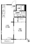 桜花園ハイツの間取り画像