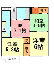 ドミール湘南の間取り画像