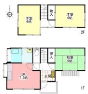 髙橋貸家の間取り画像