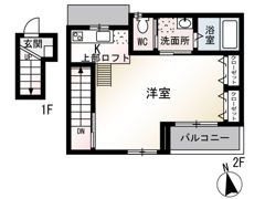 テアトル綾の間取り画像
