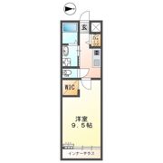 厚木市旭町新築アパートの間取り画像