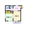 寿ハイツの間取り画像
