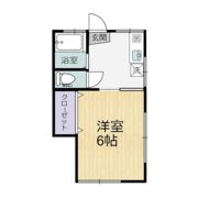 三戸部アパートの間取り画像