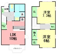 フローストIVの間取り画像