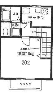 ノーブル富水の間取り画像