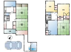 湯河原 宮上戸建ての間取り画像