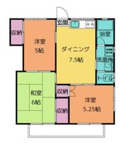 コーポ飯山の間取り画像