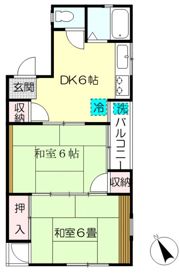 マローハイツの間取り画像
