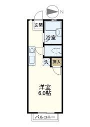 ハイツ寿の間取り画像