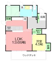 片瀬テラスの間取り画像
